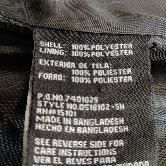 INTL d.e.t.a.i.l.s Women's Black Zip Front Hooded Lined Coat Jacket Size XL - Picture 10 of 10